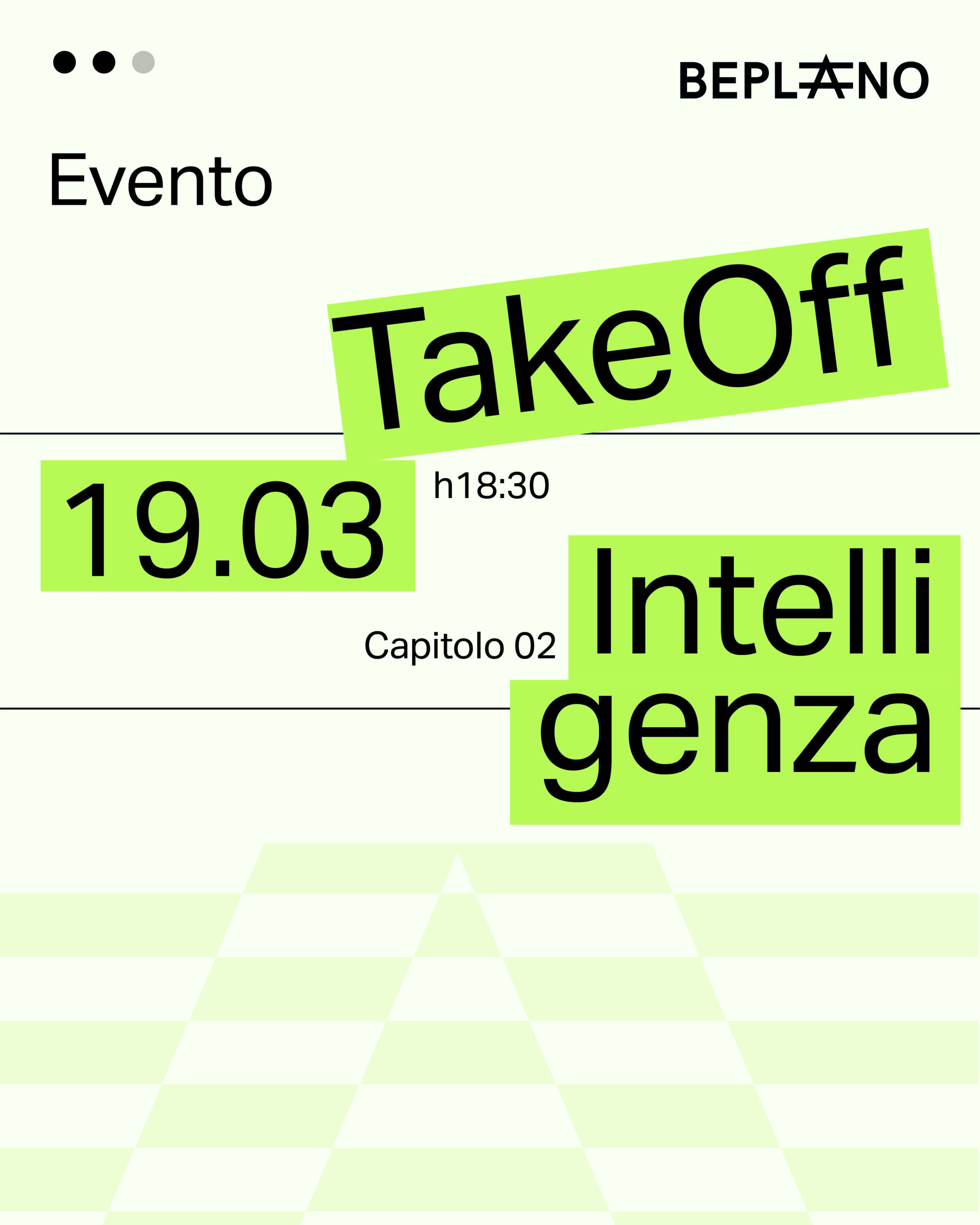 Locandina Take Off Intelligenza